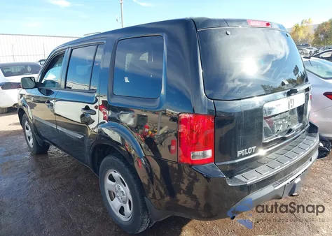 2014 Honda Pilot Lx from USA, damaged, VIN 5FNYF3H25EB010458
